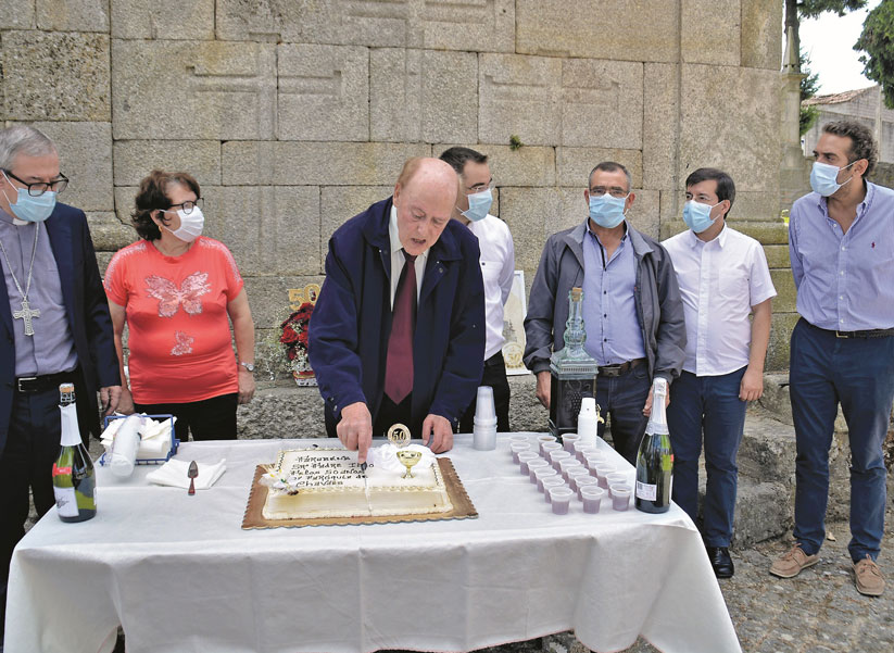 Homenagem ao Pe. Ildo na paróquia de Arcos - Diocese de Lamego