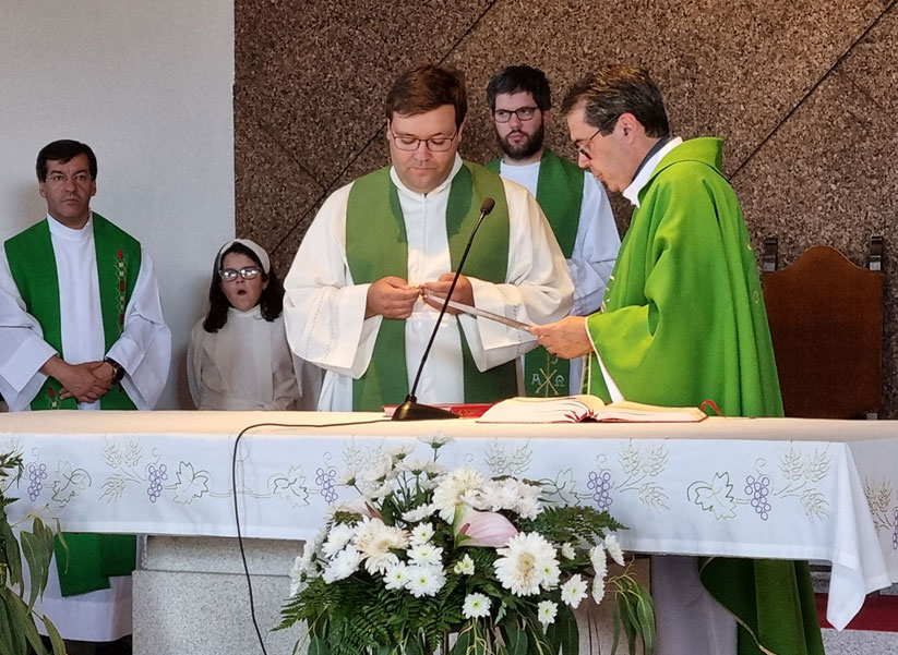 Homenagem ao Pe. Ildo na paróquia de Arcos - Diocese de Lamego