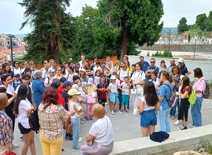 Peregrinação das crianças e jovens do arciprestado de Lamego 