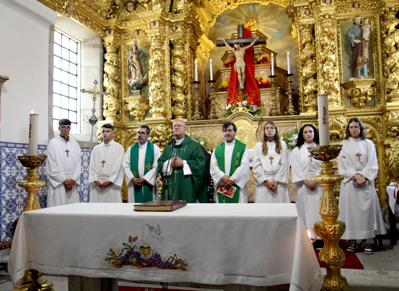 Celebração do Crisma na Paróquia de Tabuaço